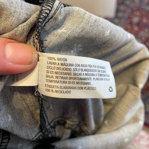 🌻Ava & Viv {1X} Black/White Sleeveless Pantsuit/Jumpsuit Wide Leg - Picture 7 of 9